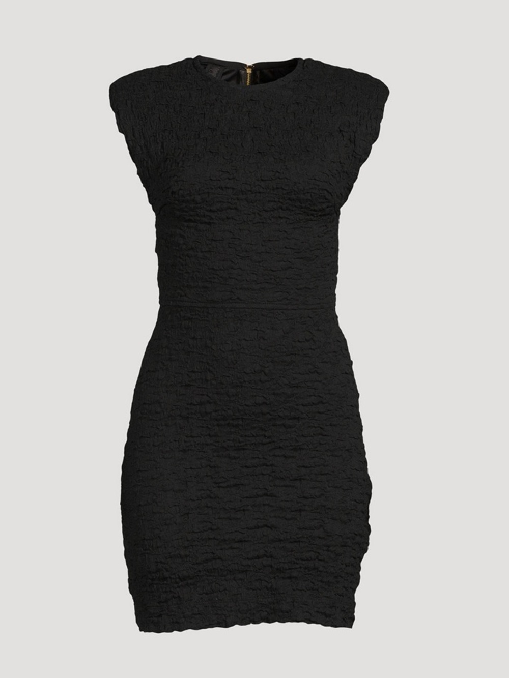Sabina Musayev Bamboo Padded Shoulder Mini Dress NWT XL